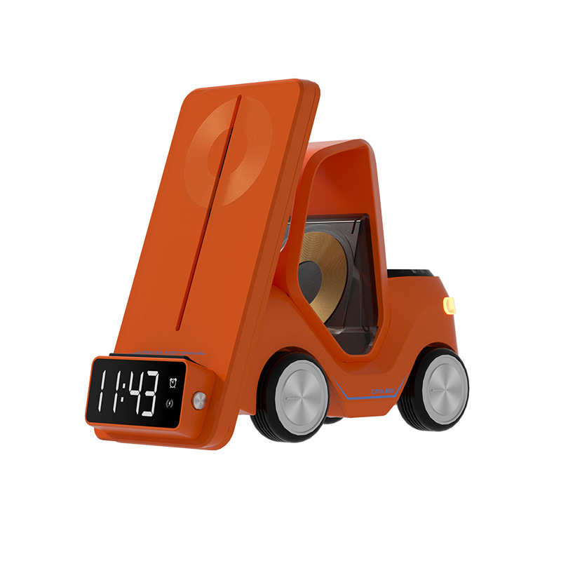 无线闹钟酷汽车炫方便多功能t20快支架灯外形创意充氛围桌面设计