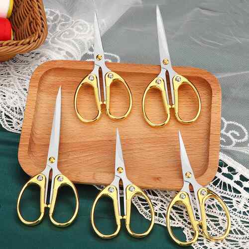 复古便捷文具剪子 学生剪纸剪刀 合金剪刀 迷你DIY剪刀儿童安全剪