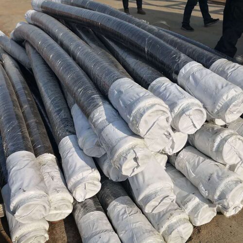 混凝喷土送软管泵车125高机压REL胶管4层钢输丝DN80湿软管