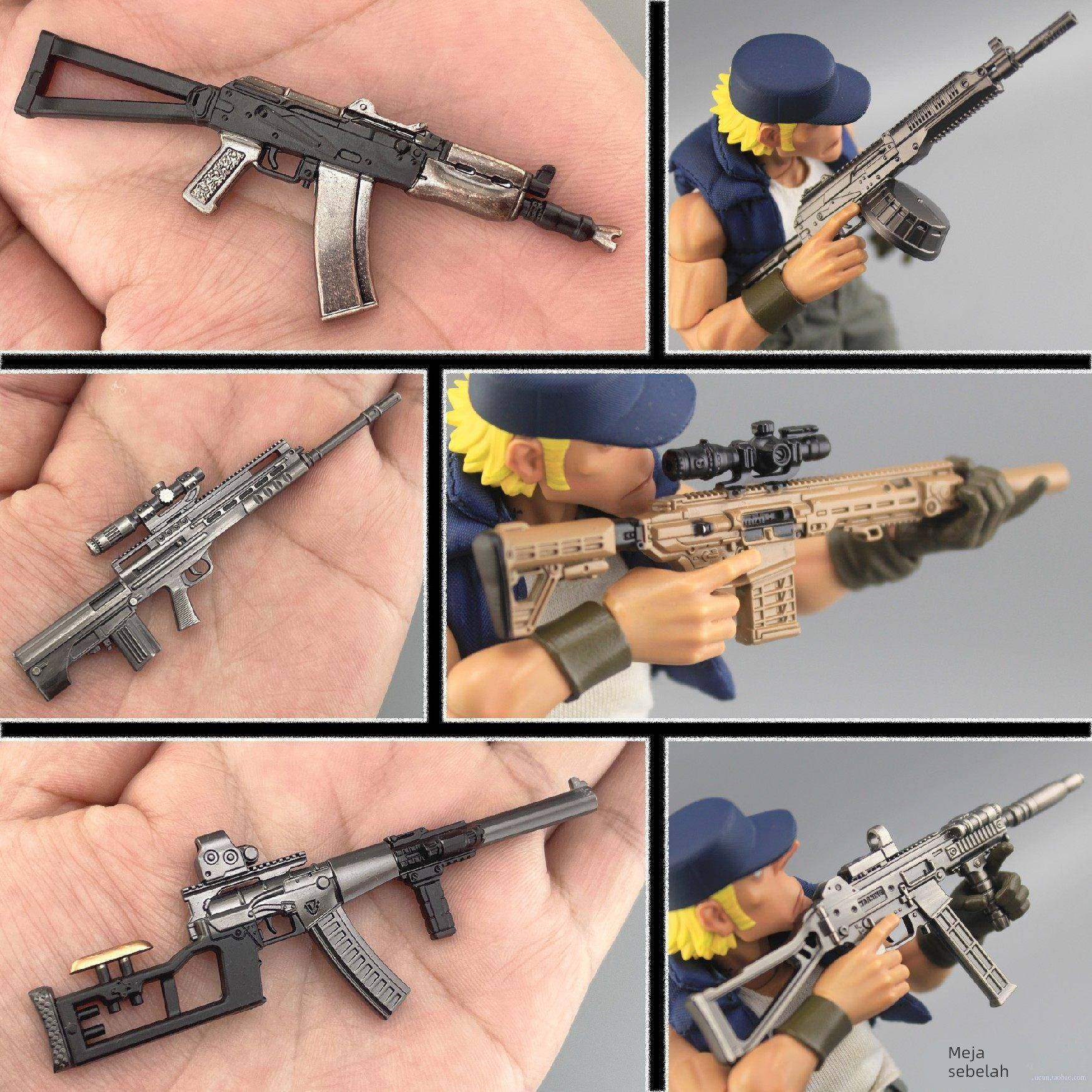 兵器模型1/12兵人配件figma迷你AKM麦克黑帮法兰47shf6寸neca娃娃,玩具/童车/益智/积木/模型,其他模型玩具,淘宝优惠券,粉丝福利购,淘宝优惠卷