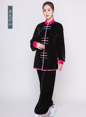 春夏季棉麻太极服男式女式武术太极拳练功套装服饰现货