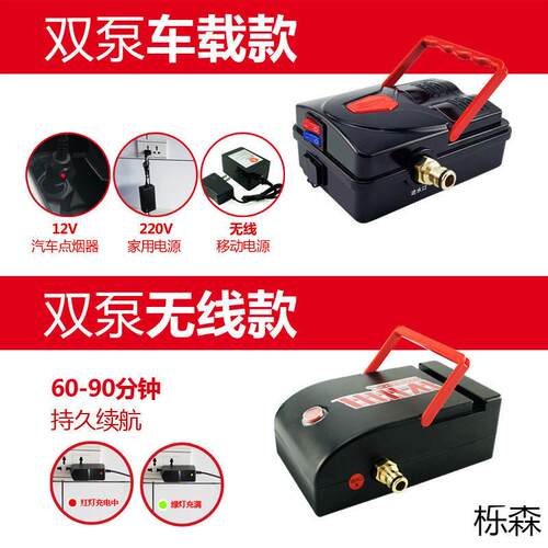 自双泵车洗车器洗车机高压水泵UNS便携吸水抢神器高载家压用