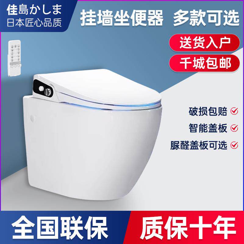 挂壁挂式马桶隐藏入墙水箱悬空挂墙嵌入式陶瓷智能冲洗坐便器