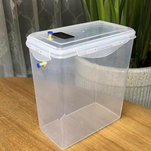 5.8L米桶3D打印机耗材干燥箱PLA双层密封盒防潮箱1KG料盘盒通用ZM