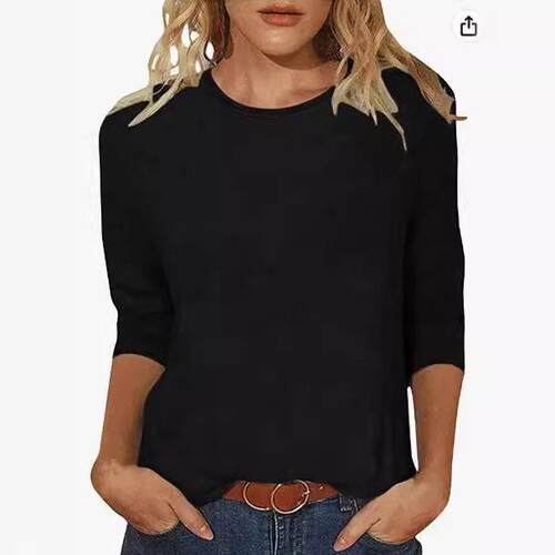 Women's clothing slimming imitation cotton printed seven
