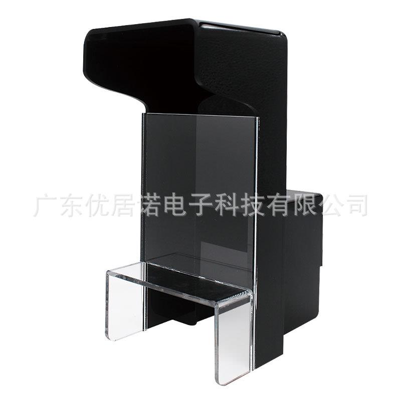中控熵基xface600/id700闸机挂墙人脸识别门禁遮阳罩防水罩室外 - 实物图