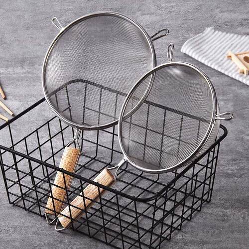Ustar scoop surface stainless steel make dumplings colander