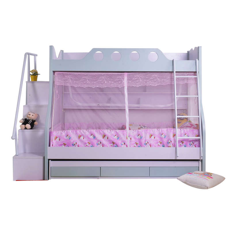 做 上下床s588梯形 子母蚊帐蚊帐订下铺尺寸做制定定蚊帐儿童床