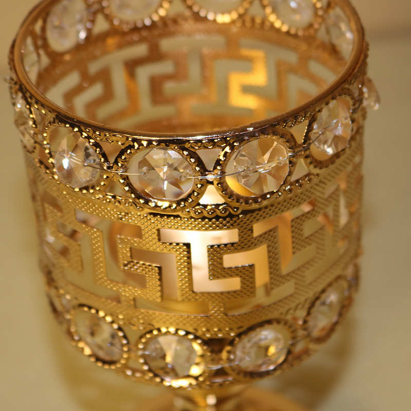 欧式金属创意摆件 单头复古时尚烛台 酒店装饰摆设用品 厂家直销