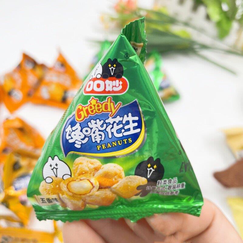 口口妙馋嘴花生豆 牛肉 五香 烤肉味 休闲零食 多味零食休闲小吃