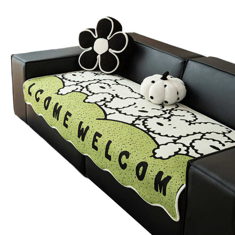 卡通异形沙发垫雪尼尔防猫抓四季通用沙发盖布直排沙发坐垫子代发,居家布艺,沙发套,淘宝优惠券,粉丝福利购,淘宝优惠卷