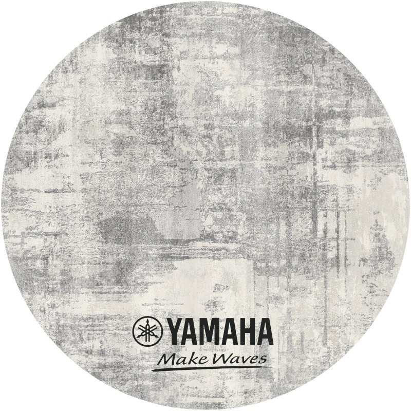 YAMAHA三角钢琴地毯圆形琴凳地垫仿羊绒加厚隔音减震家用定做logo