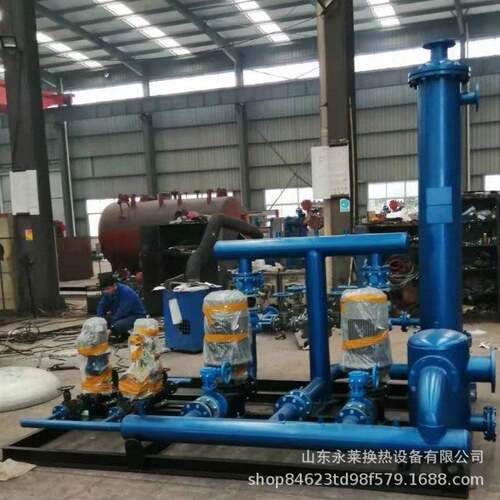 厂家生产汽水管壳式换热机组浮动盘管汽水换热机组