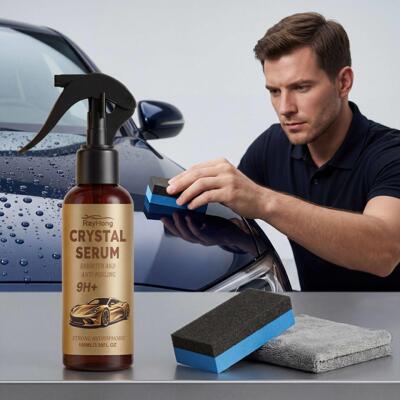 RAYHONG Ceramic Coating Kit - Car Paint Cleaning, Renewal, a