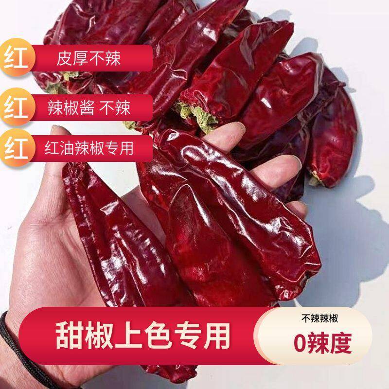 新疆炒米粉酱新疆铁皮椒板椒不辣干辣椒新疆炒米粉上色香甜椒不辣