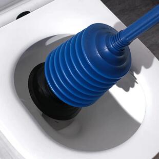 Toilet Plunger High Pressure Thrust Strong Suction Cup Multi