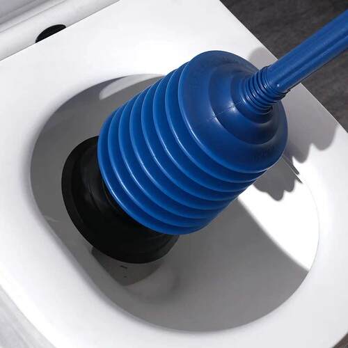 Toilet Plunger High Pressure Thrust Strong Suction Cup Multi