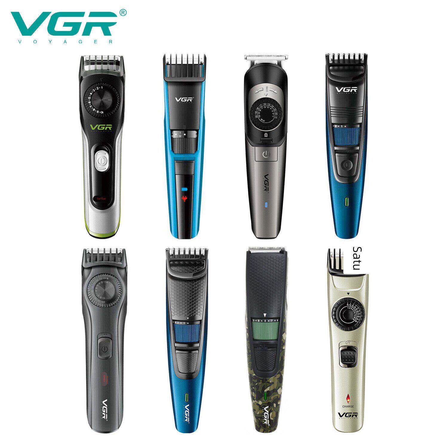 VGR跨境充电式理发器 男士鬓发修剪器自主理发器电动推剪微调推子