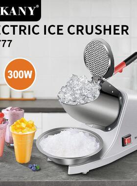 Sokany777不锈钢碎冰机家用电动奶昔冰沙机IceCrusher