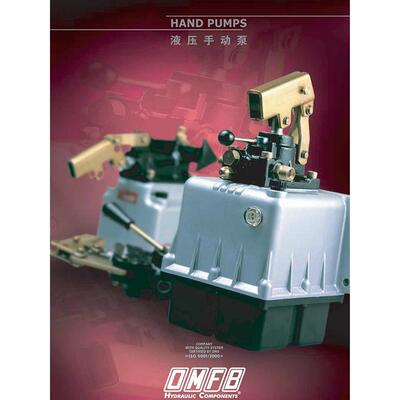 液压手动泵 意大利OMFB 手动泵PMI25 油箱PM50手柄 双作用手动泵