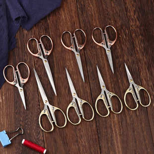 不锈钢剪纸刀多功能手工剪刀学生剪刺绣线头小剪 办公用家用便携式