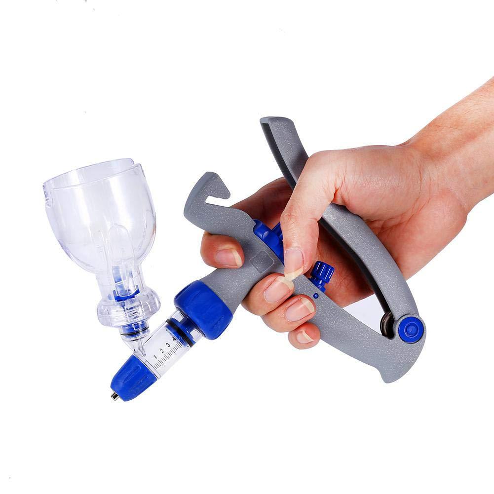 2ml兽用连续注射器/报春鸟兽用疫苗可调注射器0-2ML接瓶