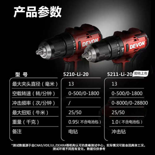 大有5210锂电钻充电式轻型手电钻家用手持式多功能电动螺丝刀5211
