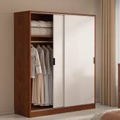 木衣全柜家实卧室中QBF古风推拉门儿童收纳出租房柜用子简易移门