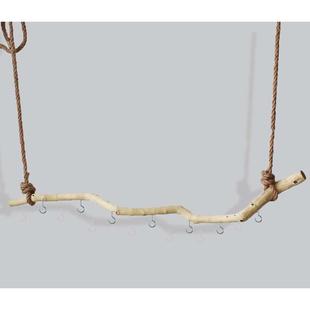 干树枝树干装饰树衣帽架枯枝壁挂衣架木造型去皮真树枝