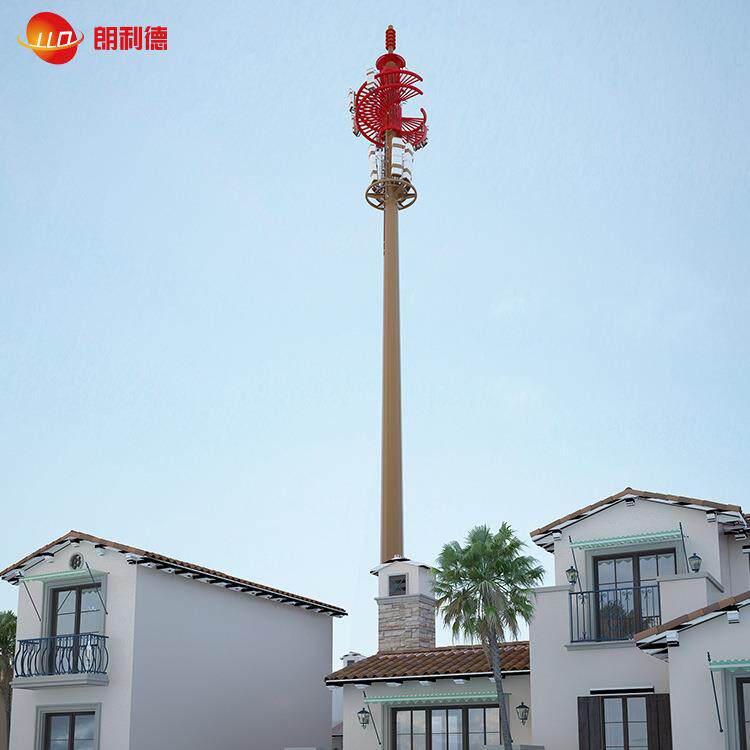信号塔厂家铁塔通讯塔5G仿真树监控铁塔钢结构单管移动联通电信