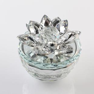 耳钉首饰盒珠宝收纳盒 欧式 水晶工艺品新品 摆件新品 新品