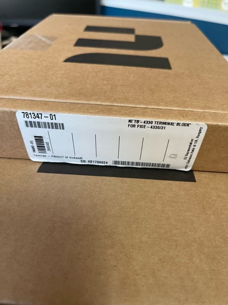 NI TB-4330 原装正品全新  781347-01