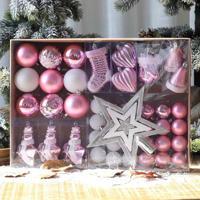 圣诞球圣诞节装饰品多多包圣诞树挂件配件节日营造气氛拍摄道具