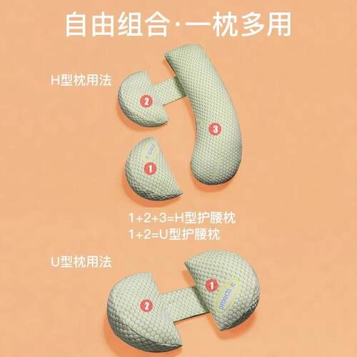 新款直销孕妇枕护腰侧卧枕侧睡枕孕托腹枕头孕期可拆洗抱枕垫腰靠
