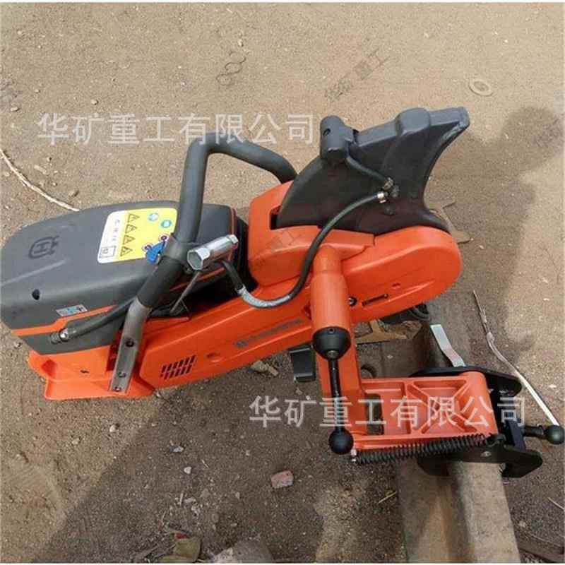 断轨修复内燃锯轨机夹紧锁定手持式钢轨切割机K1270内燃锯轨机