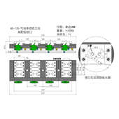 多功能夹具机床液压工具级工位气动台无双精密业并列虎钳多钳工