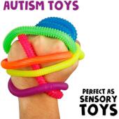 Textured Toy Stretchy Fidget Bumpy面条拉拉乐 Strings Squishy