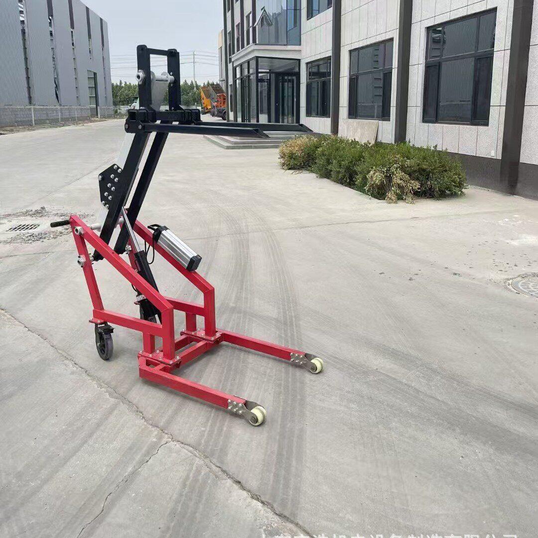 小型电动搬运车续航持久四轮升降叉车手推小叉车