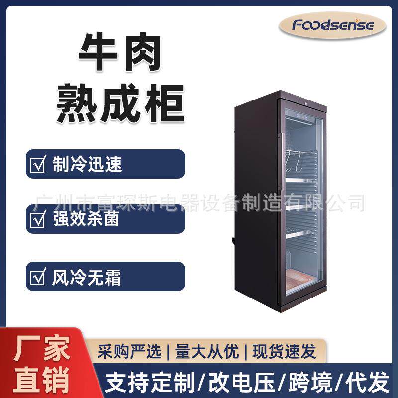 跨境风冷牛肉熟成柜商用小型牛肉肉挂冷冻牛肉柜深海鱼排酸柜