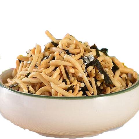 立烨海苔点心面生产线厂家 休闲食品加工设备 油炸咪咪虾条生产
