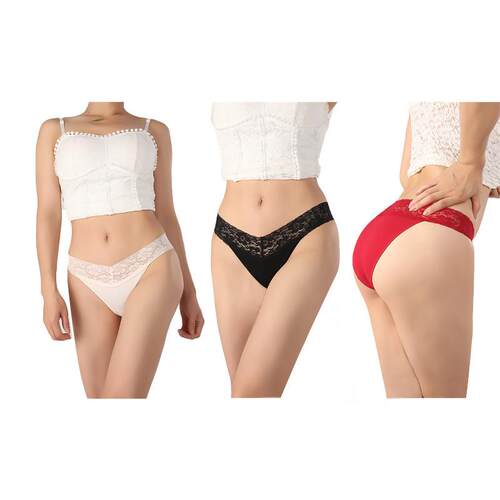 Lace women's underwear low waist breathable triangle pants
