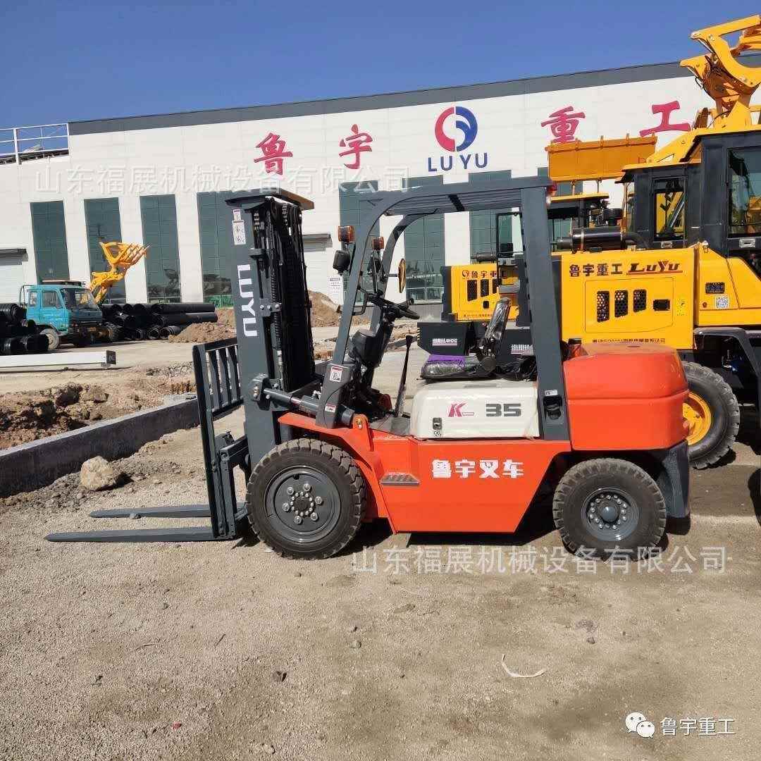 销售实心轮胎升高米以上堆高叉车吨标准仓库货运码头叉车