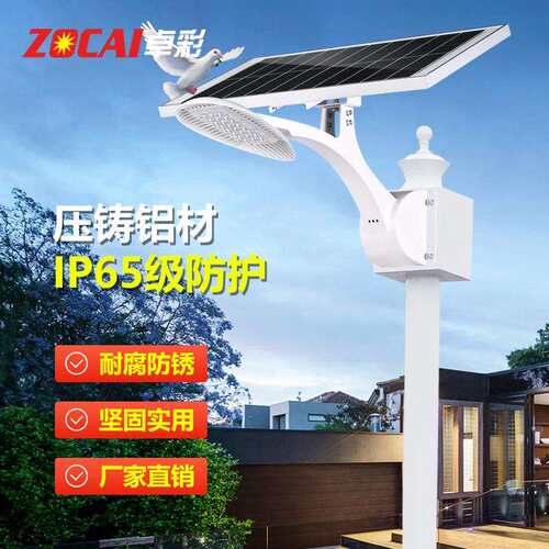 阳太能路灯LED超亮家户外防水庭院灯3米4米用照5米6米新ZC-TGD02