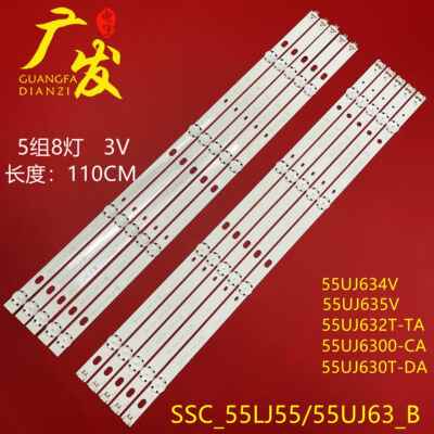 适用LG 55寸灯条55UJ6300-CA 55UJ63-UHD-A/B灯条55LG63CJ-CA灯条