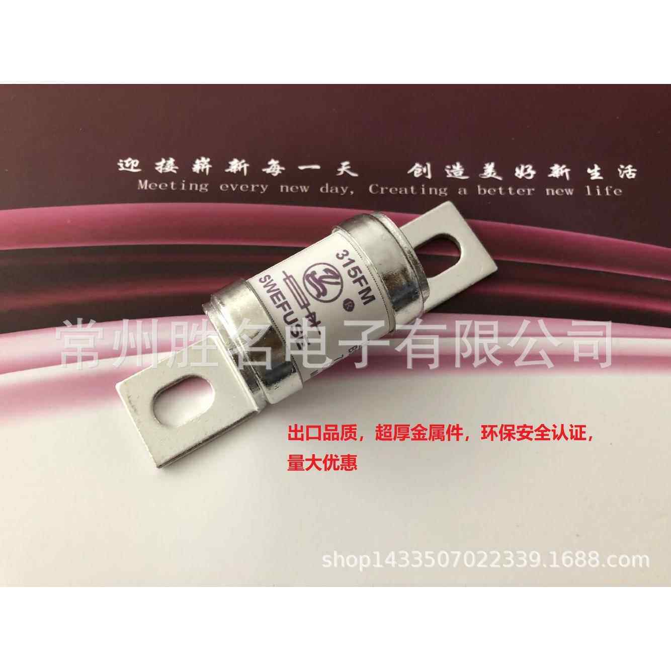 电动汽车保险丝 新能源汽车熔断器250A 直流500V汽车熔断器芯