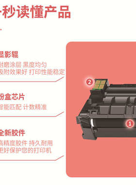 适用奔图TL410粉盒M7100墨盒P3010 P3300碳粉盒DL-410硒鼓Pantum