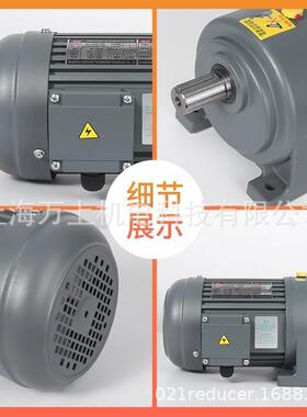上海万上厂家直销立式齿轮减速机CV200W-100 三相电压750W