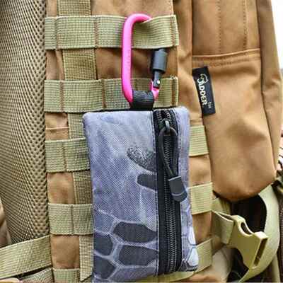 5PCS Carabiner Clip Set Aluminium Alloy Tourist Hooks Fishin