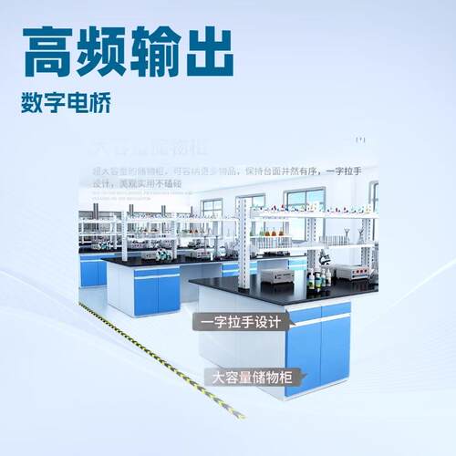 实验室钢木实验台通风柜理化板边台全钢实验台试验台实验室工作台
