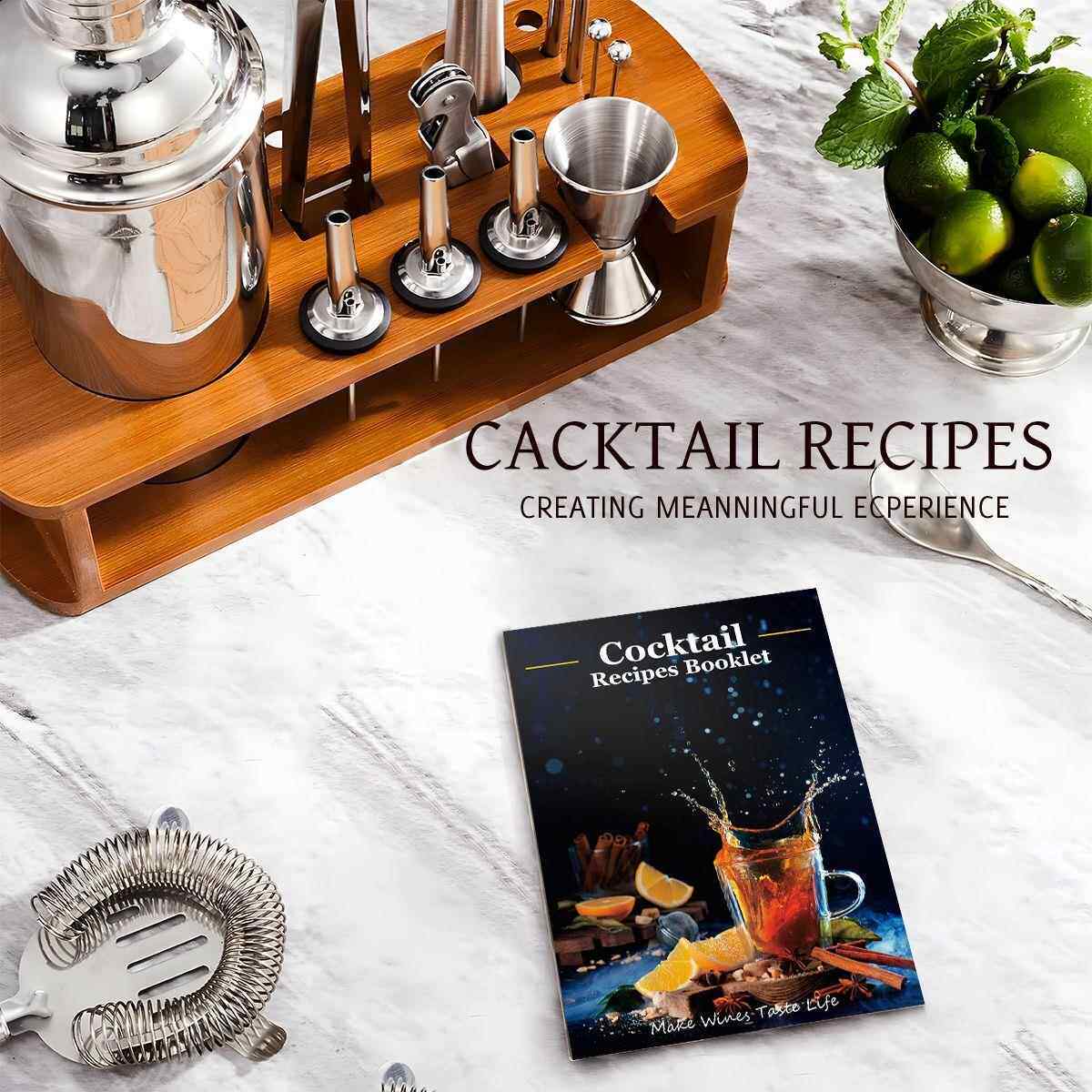 财霖厂家现货爆不钢调酒器套装酒吧鸡CL-021尾酒调酒款套装工具全